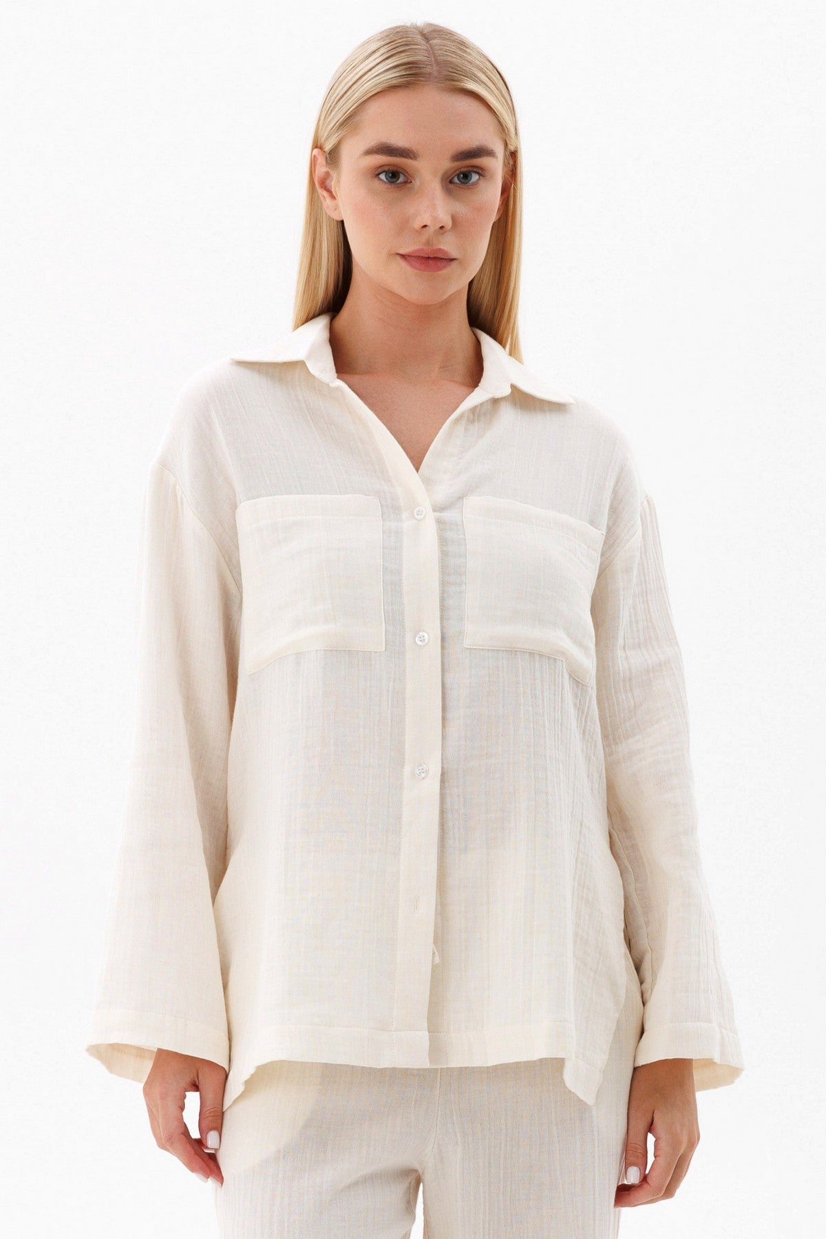 Блуза из муслина 1676/11024