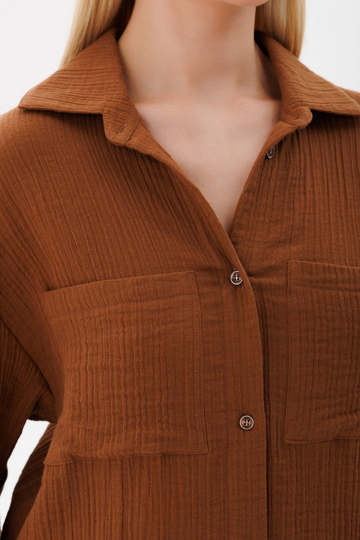 Блуза из муслина 1676/11025