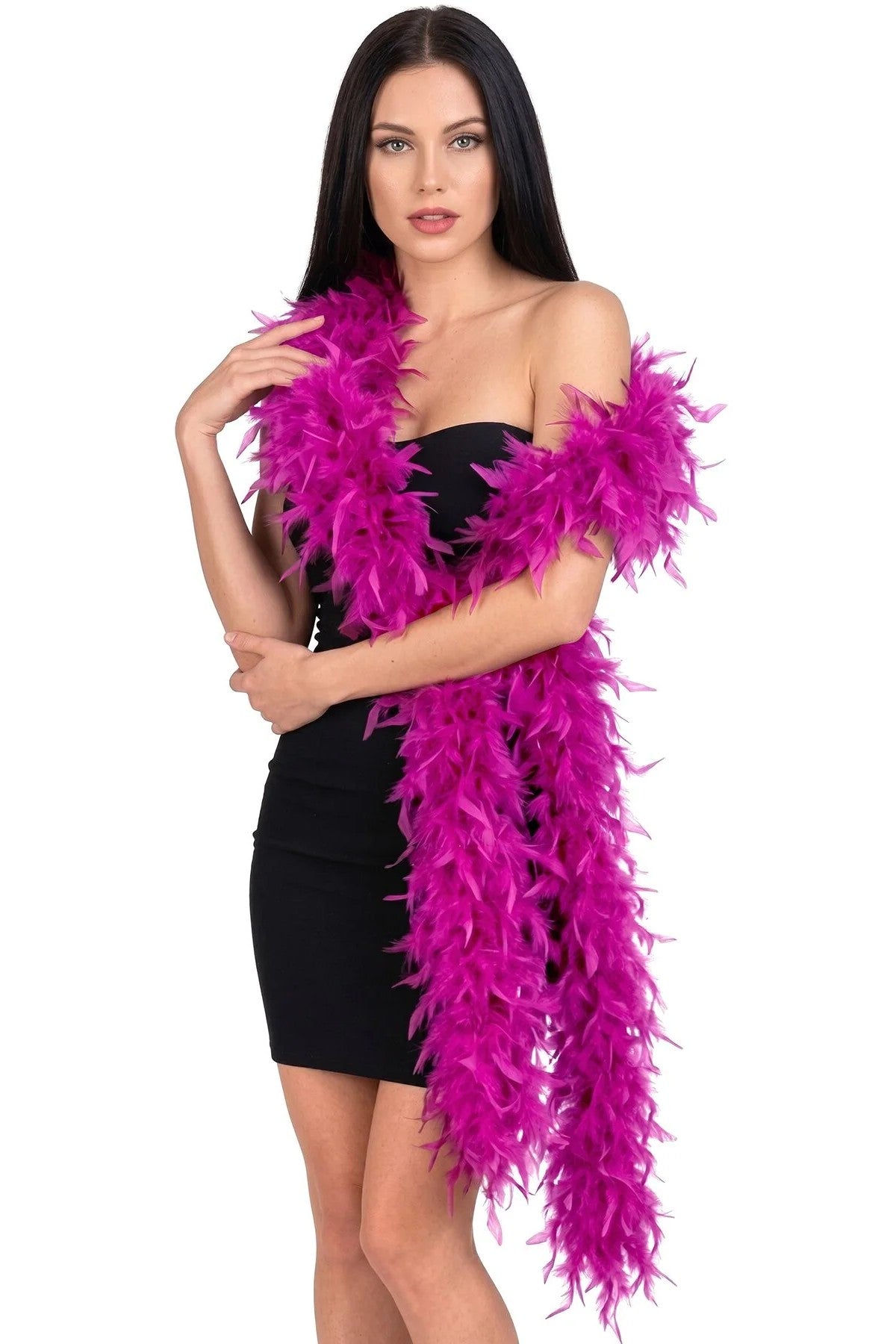 Боа з пір'я SX4673 magenta Art of Sex