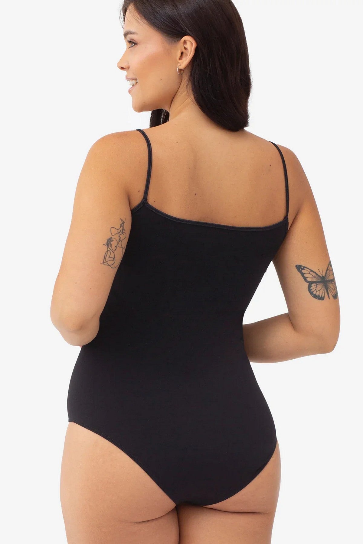 Бесшовное боди на тонких бретелях Camisole