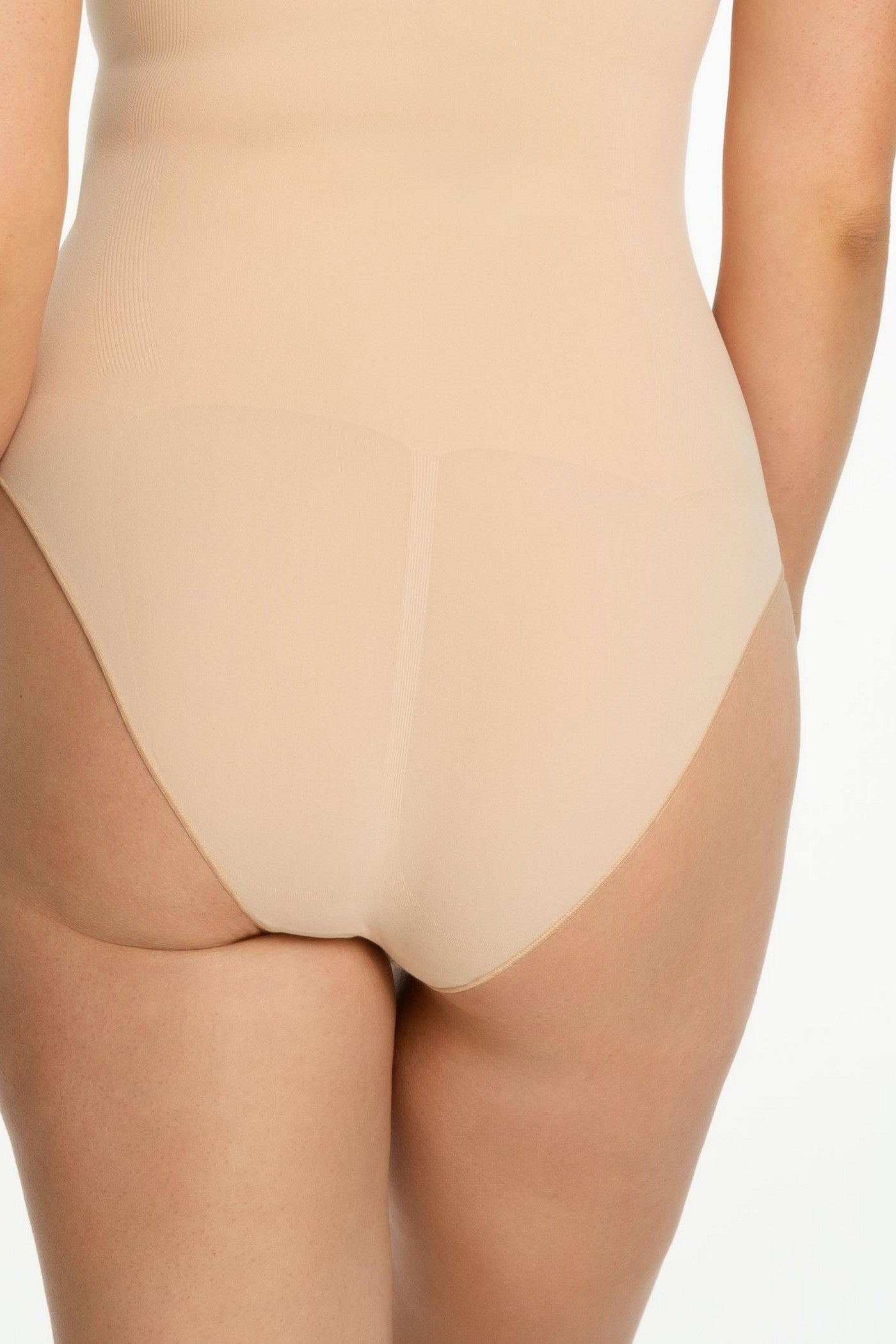 Боді з відкритими грудьми 419 beige