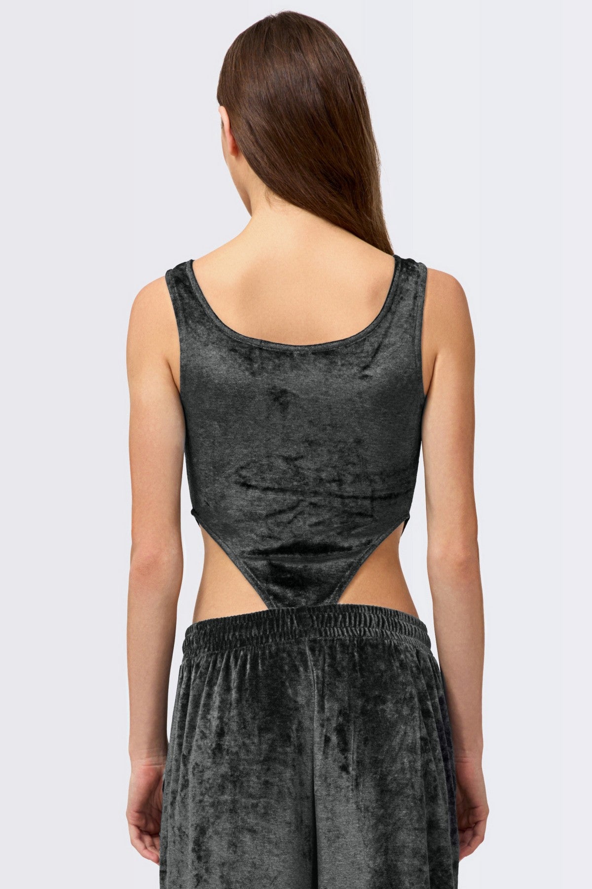 Велюровое боди 1833/50008