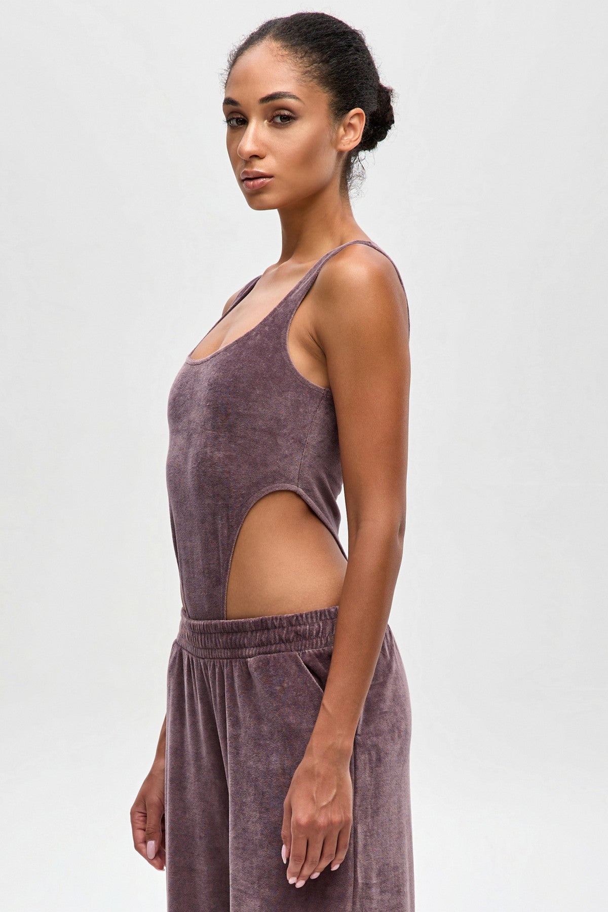 Велюровое боди 1833/50073