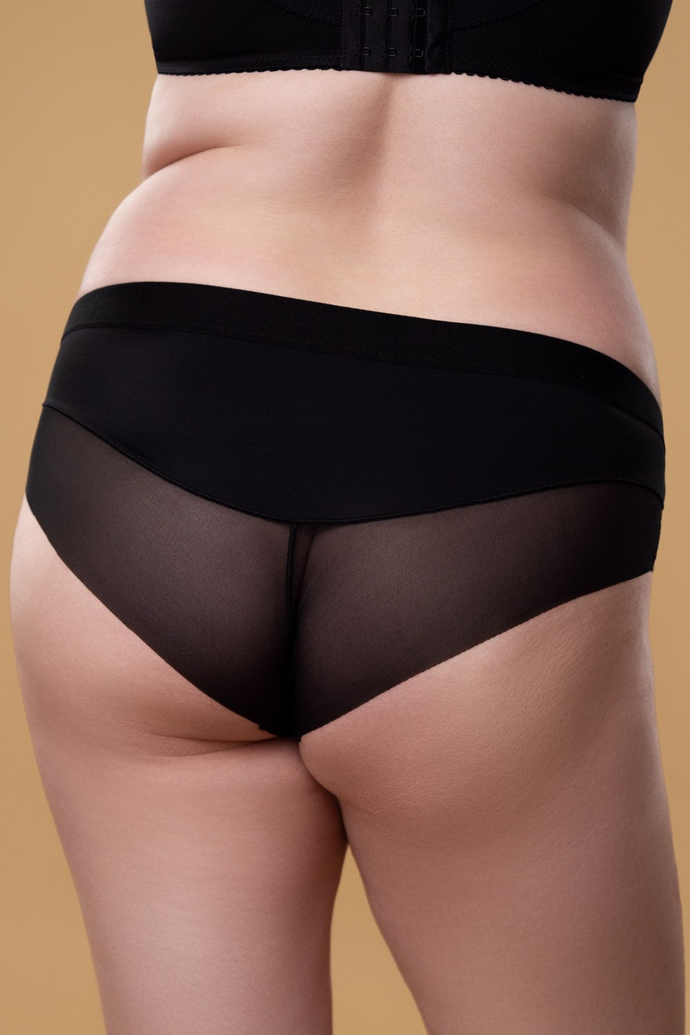 Трусики слип из микрофибры 2010028 black
