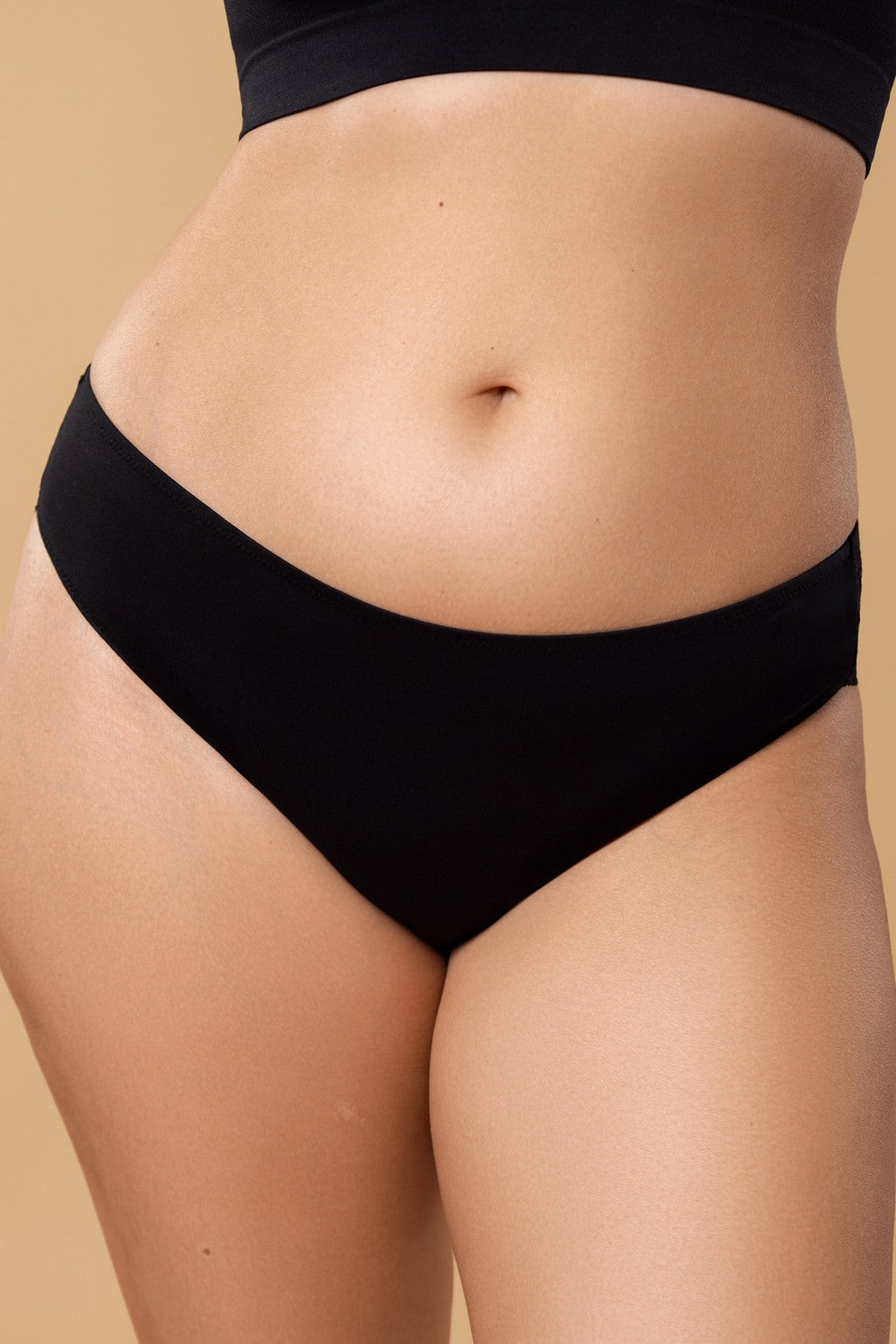 Хлопковые трусики слип BAN26902001 (3 шт.) black/powder rose/burgundy