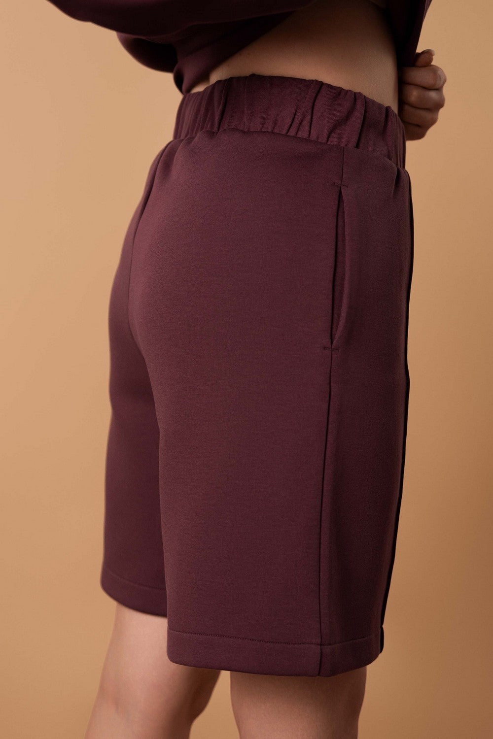 Шорты с карманами HOM2425013 mahogany