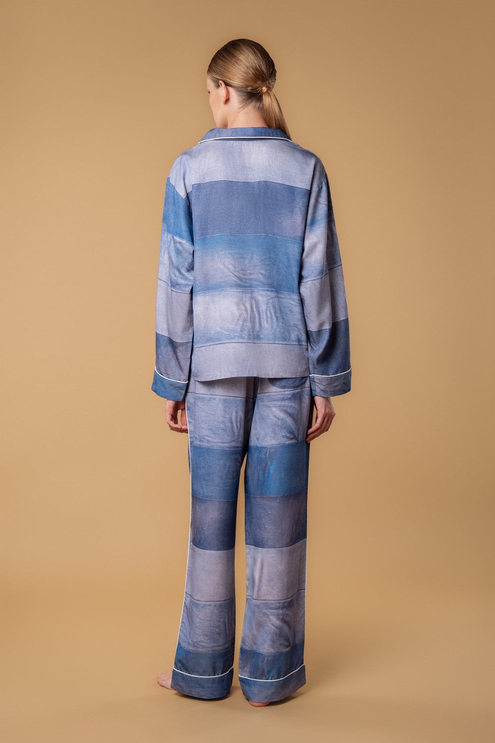 Пижамные брюки с карманами HOM2529010 denim