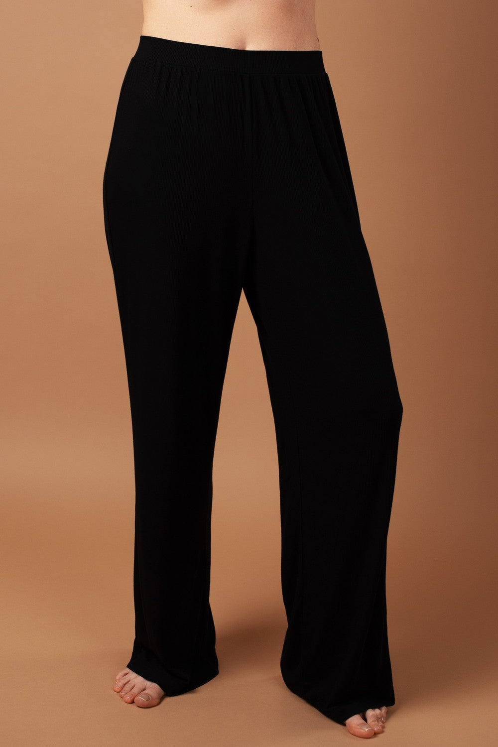 Брюки прямого кроя HOM25313010 black