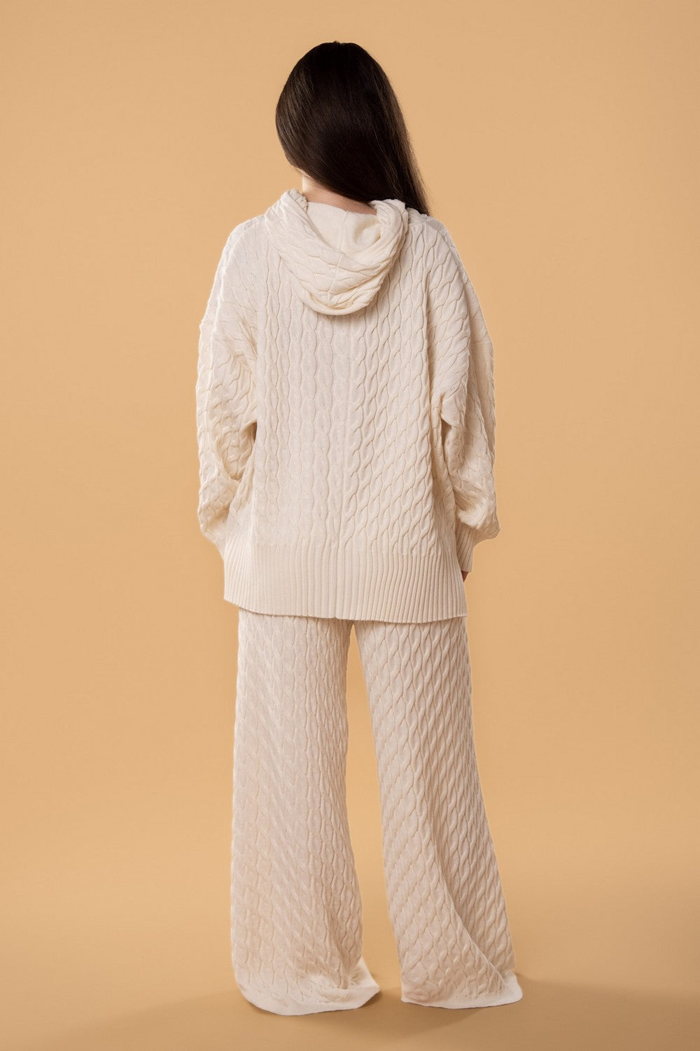 Брюки свободного кроя HOM2577079 milk