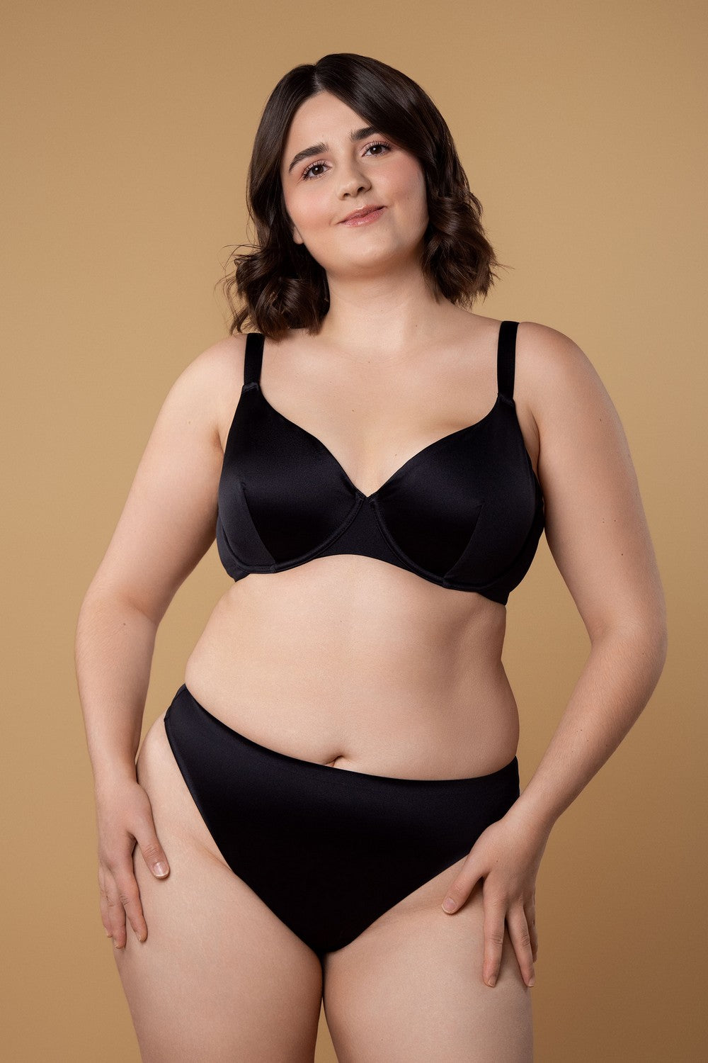 Мягкий бюстгальтер на косточках SLZ24201522 black