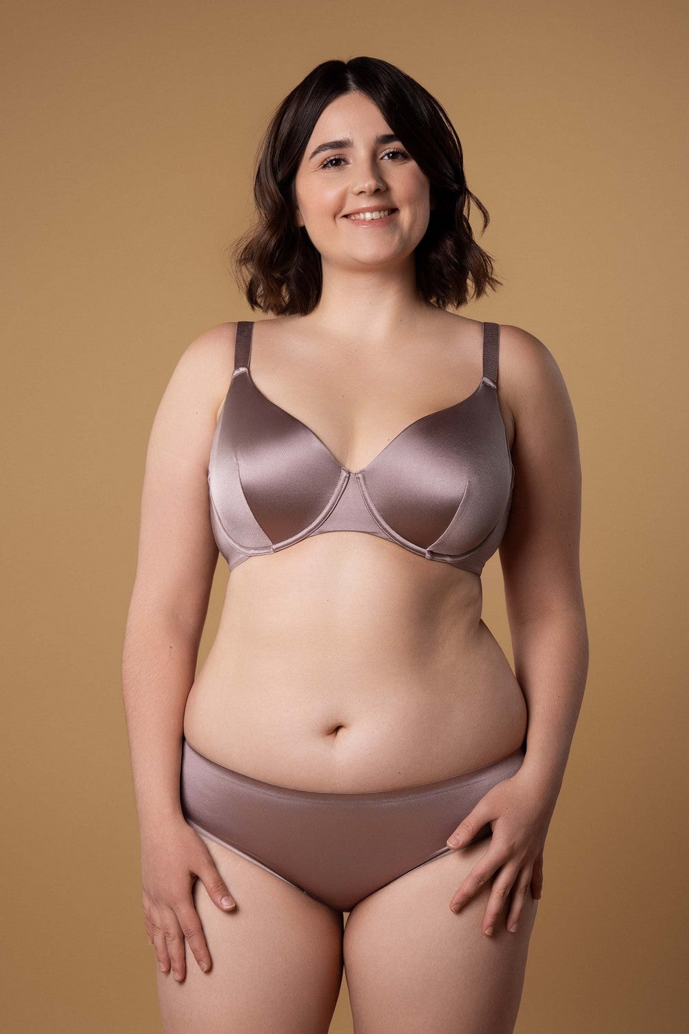 М'який бюстгальтер на кісточках SLZ24201522 gray purple