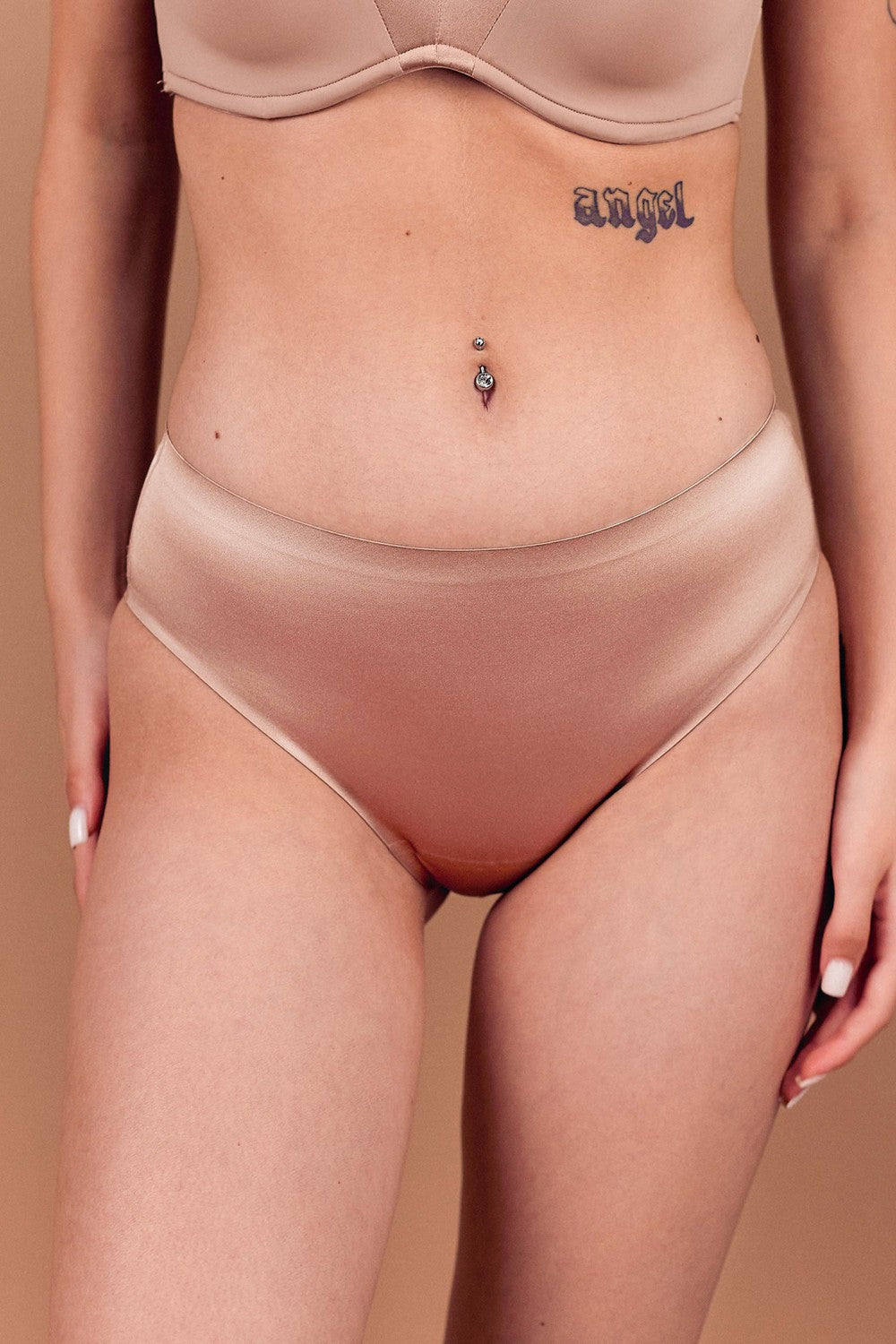 Трусики слип из микрофибры SLZ24202303 nude