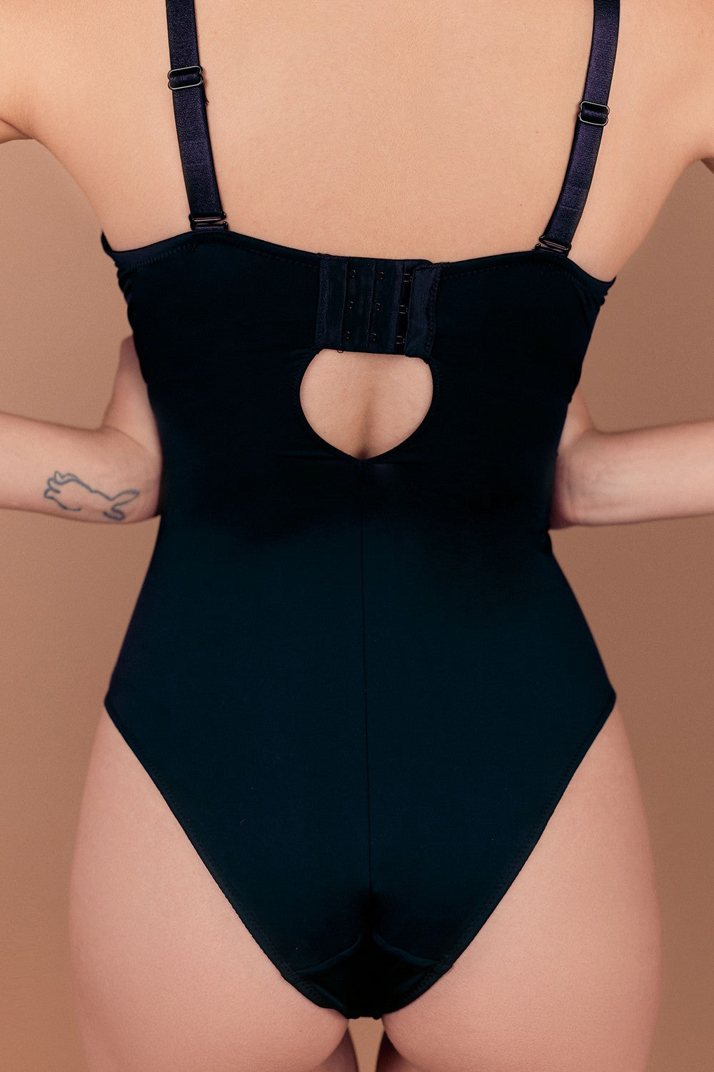 Боди-слип из микрофибры SLZ24215004 black