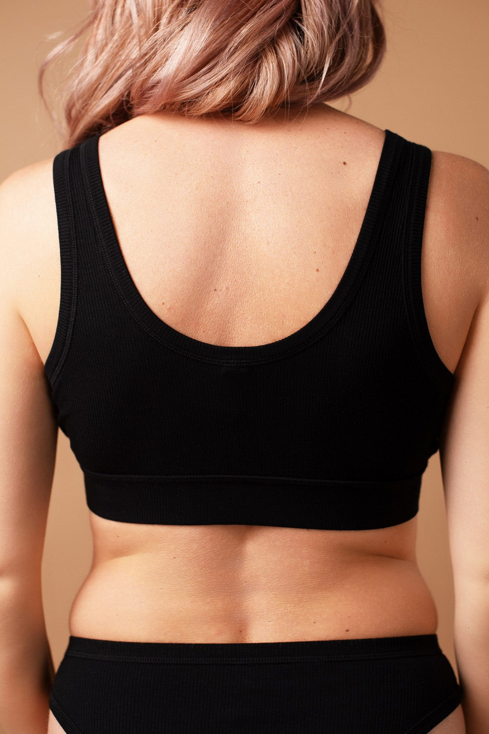 Бра-топ с пуговицами SLZ25301009 black