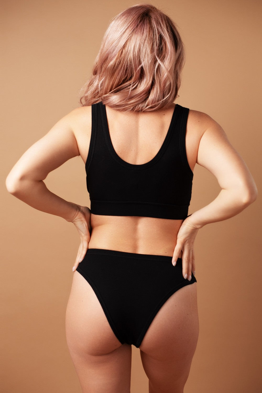 Высокие трусики бразилиана SLZ25302028 black