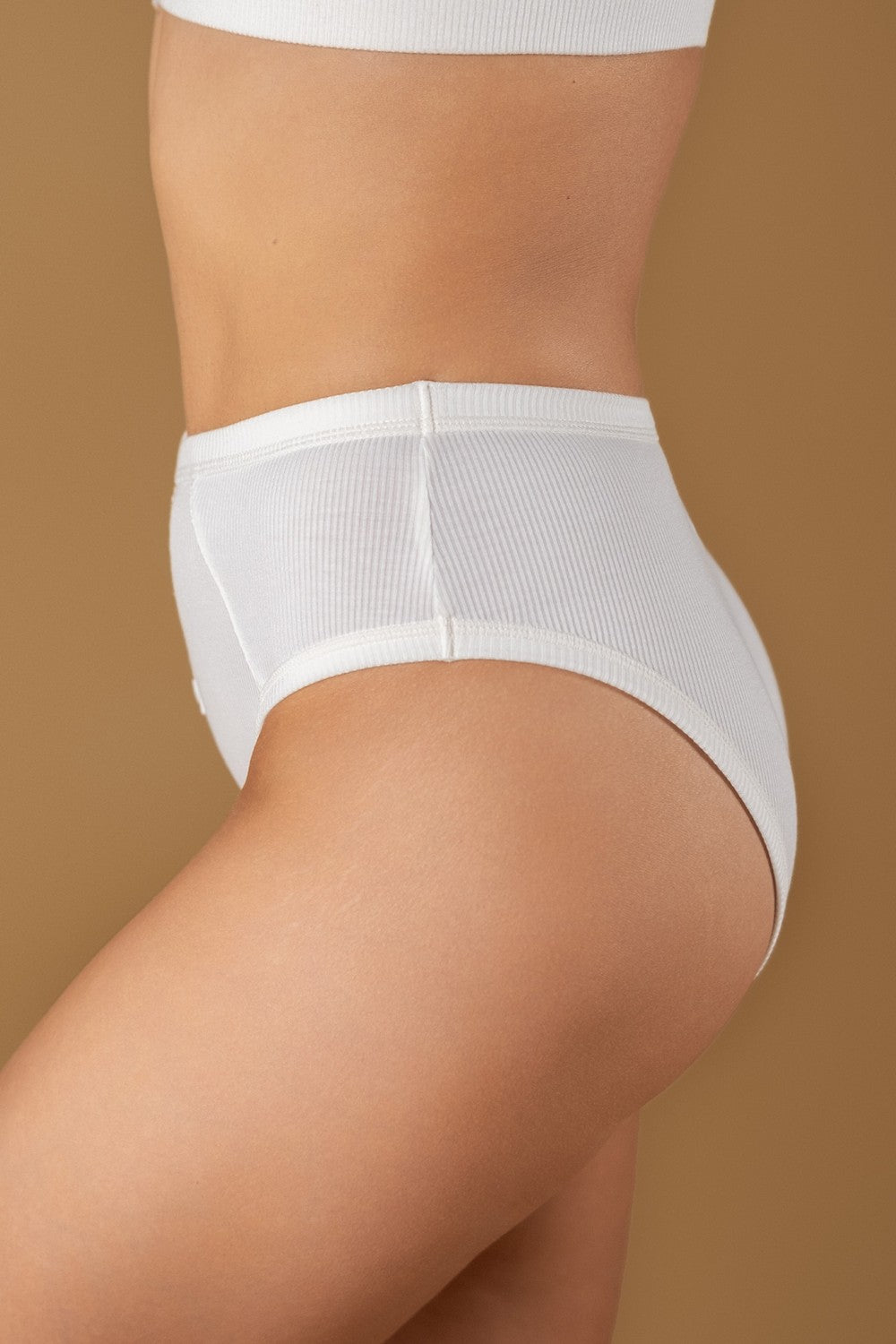 Высокие трусики слип SLZ25302201 ivory