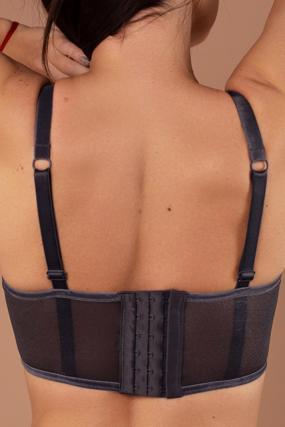 Бюстье с мягкими чашками SLZ25501090 dark grey