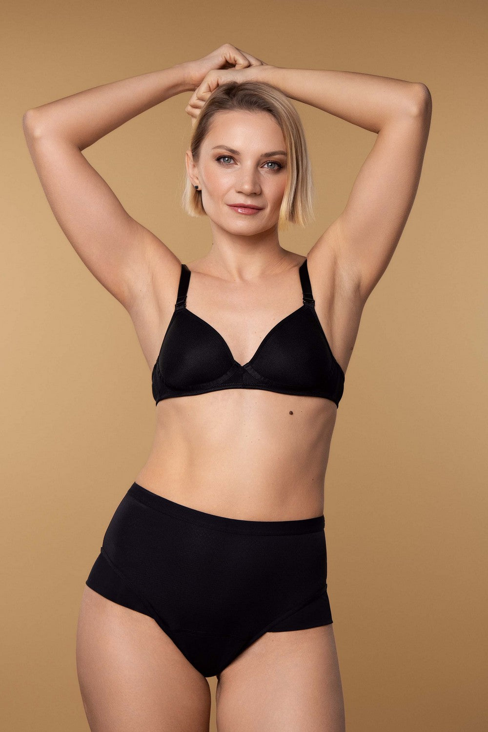 Менструальные высокие шортики SLZ25702301 black