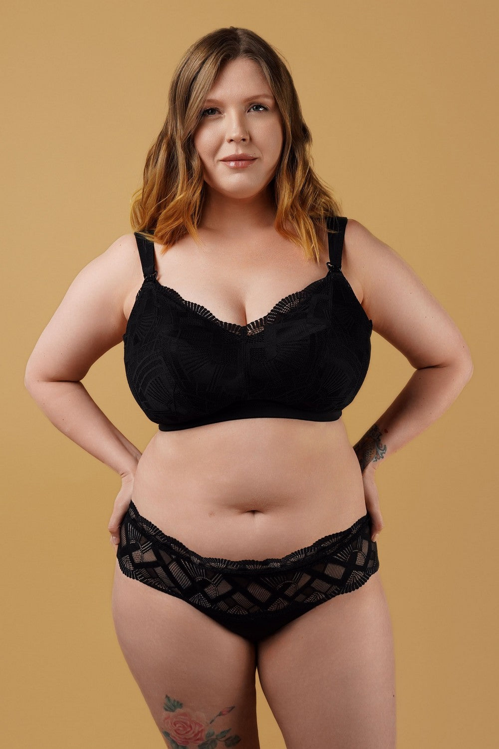 Безкаркасний бюстгальтер для годування SLZ25901088 black