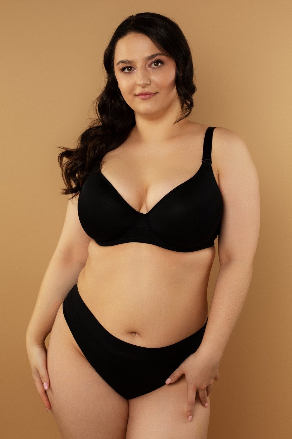 Бюстгальтер со съемными бретелями SLZ26201108 black