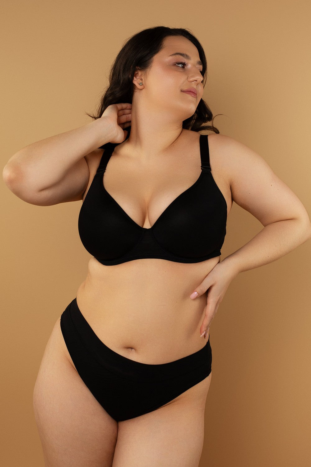 Высокие трусики слип SLZ26202021 black