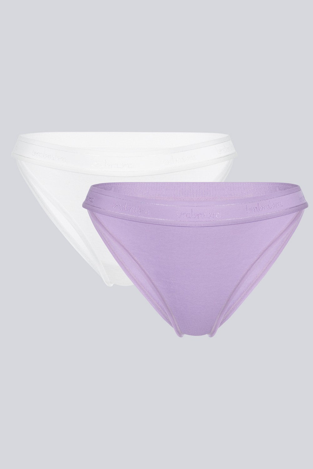 Трусики танга с логотипом SLZ26802005 (2 шт.) white/purple