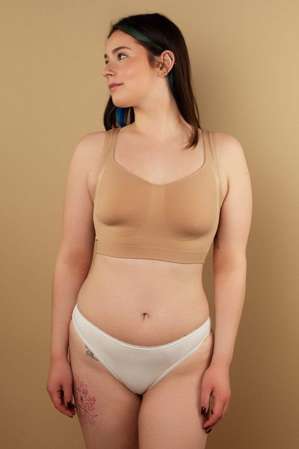 Хлопковые трусики слип SLZ26902001 (3 шт.) khaki/black/white