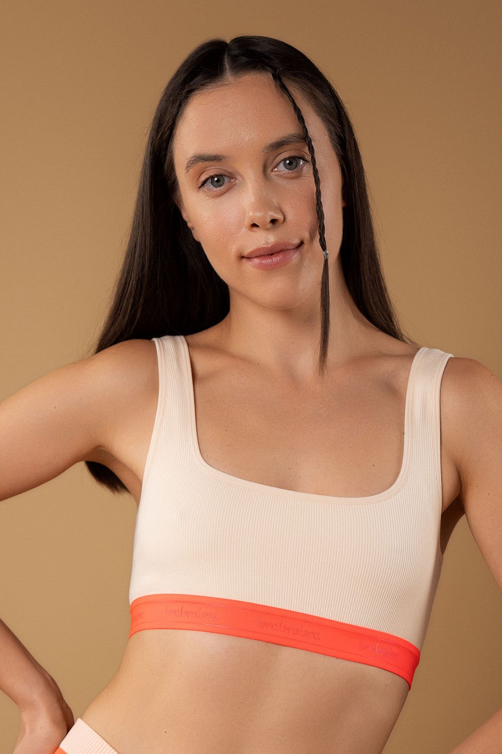 Бра-топ в рубчик SLZ27001006 sand