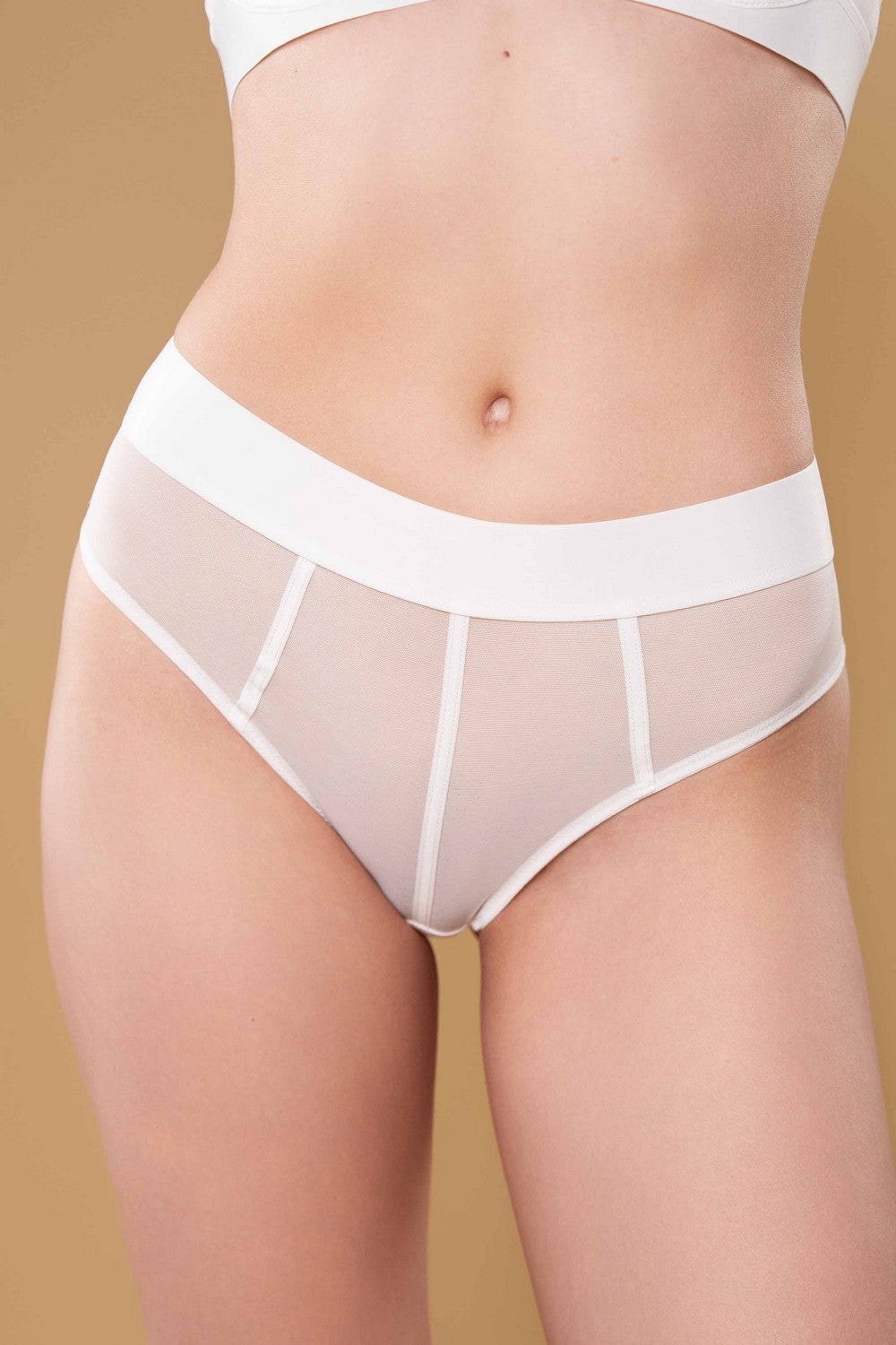 Трусики слип из микросетки SLZ27302011 white