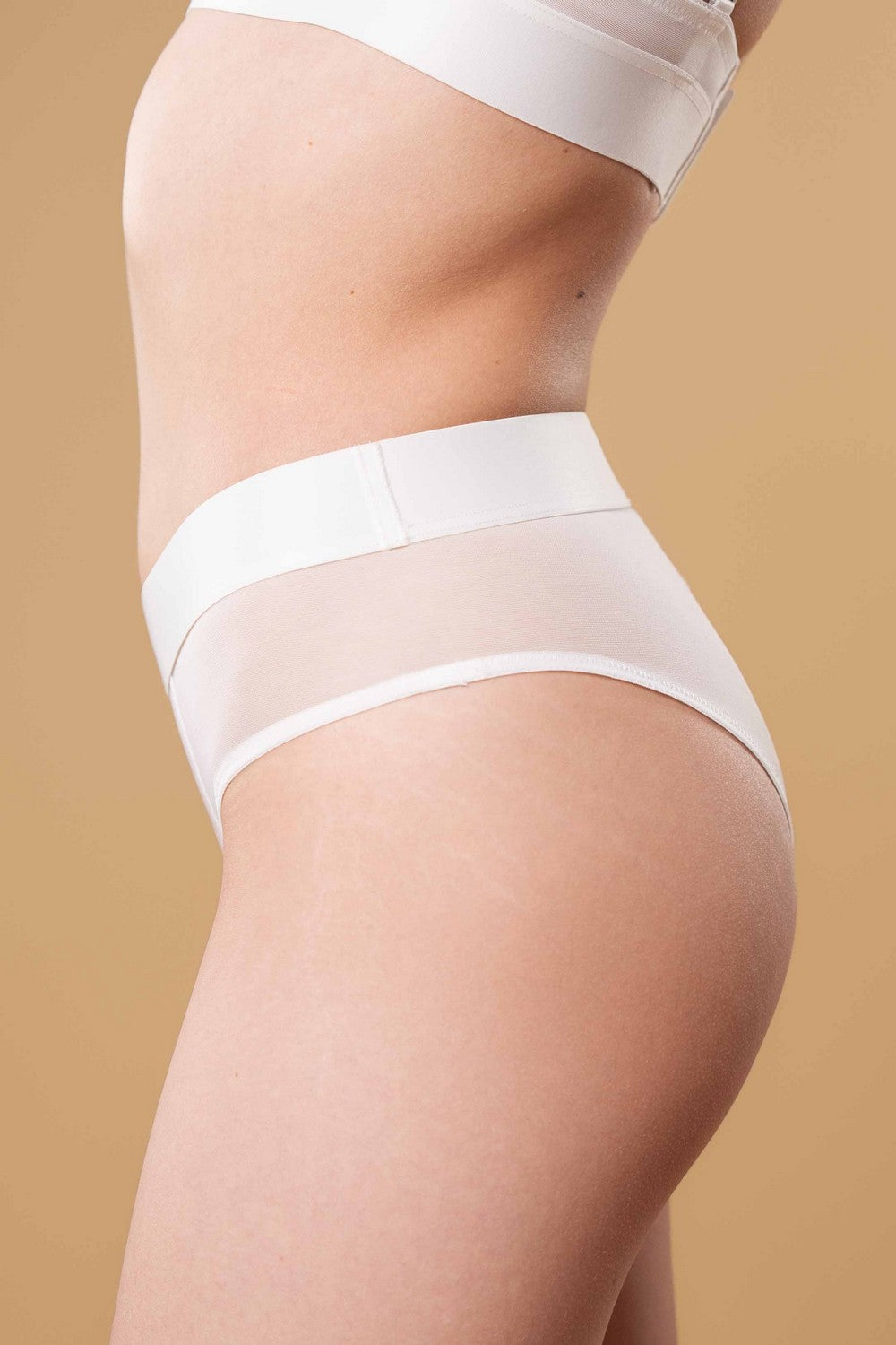 Трусики слип из микросетки SLZ27302011 white