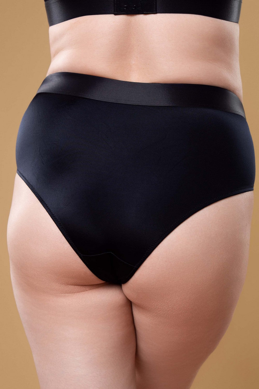 Высокие трусики слип SLZ27302101 black