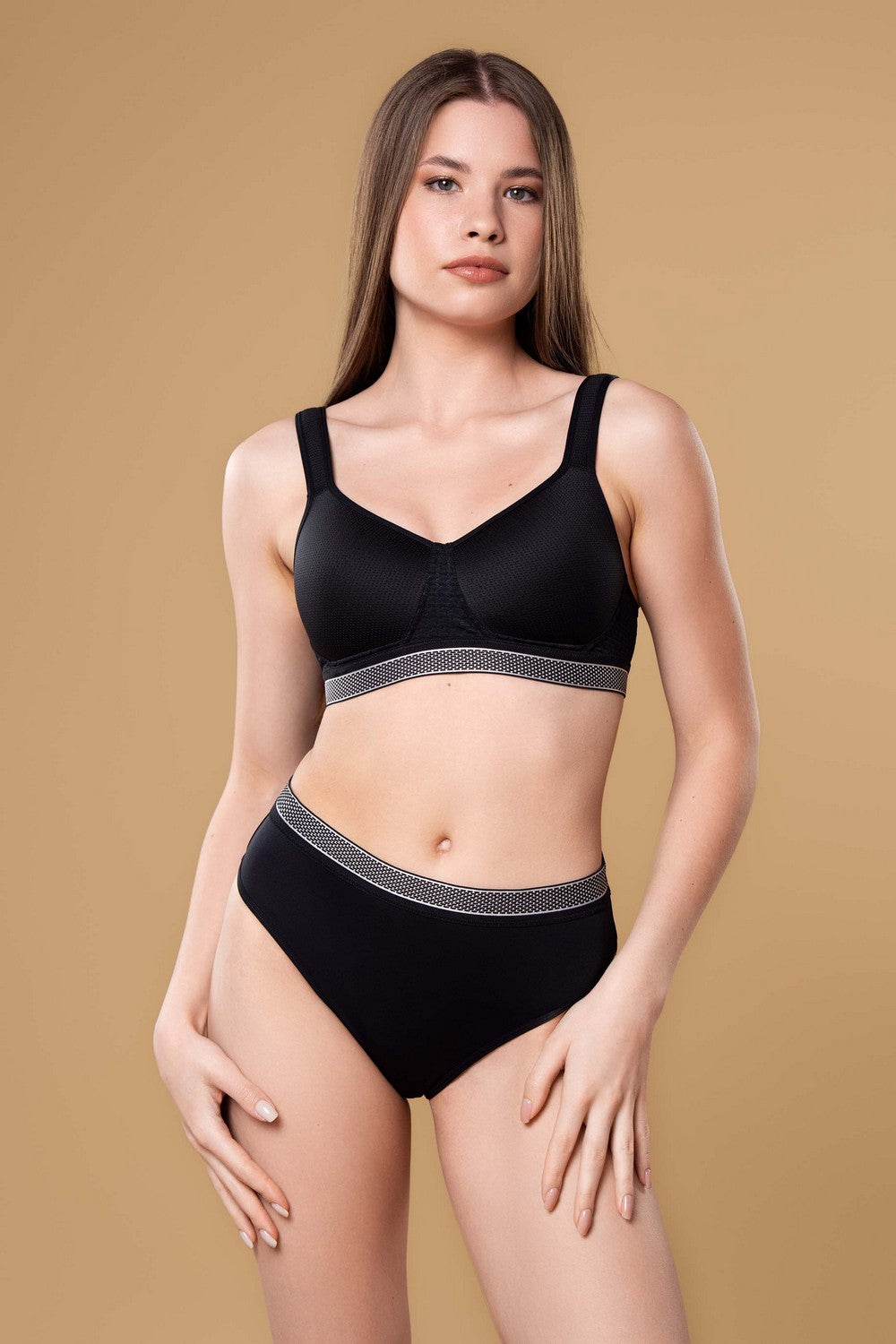 Плотный бюстгальтер без косточек SLZ27401134 black