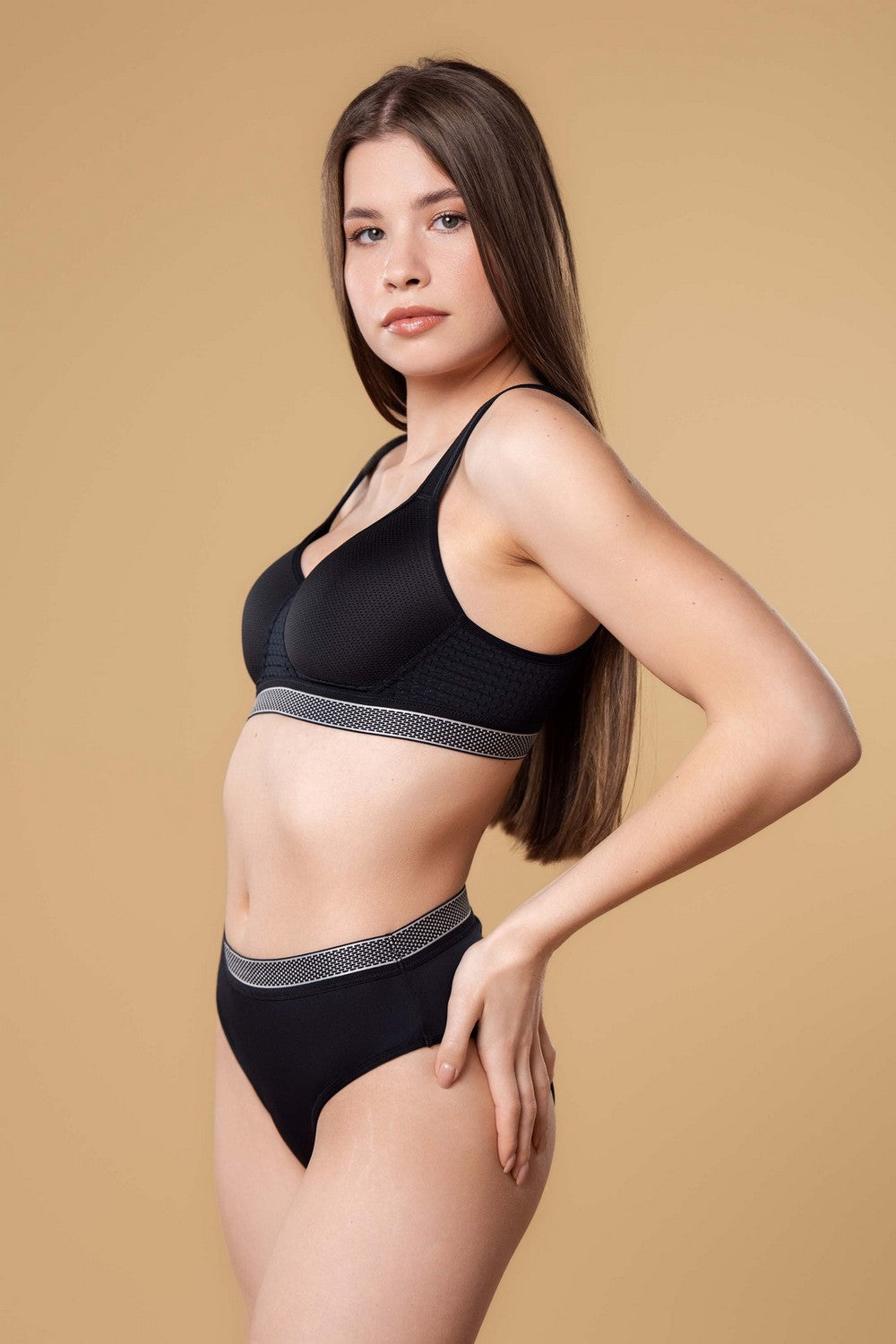 Трусики слип из микрофибры SLZ27402121 black