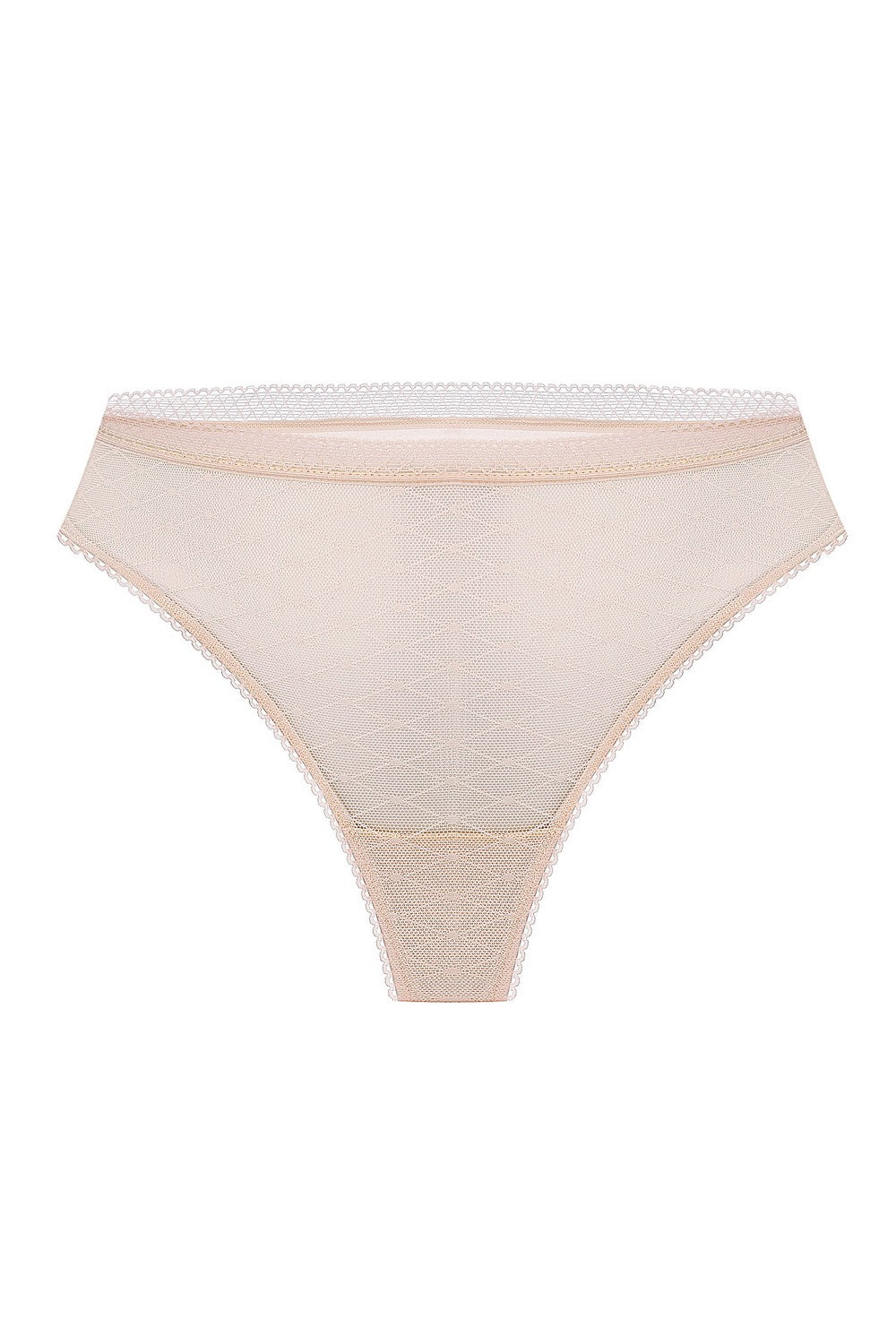 Трусики стринг из микросетки SLZ27502002 biscuit