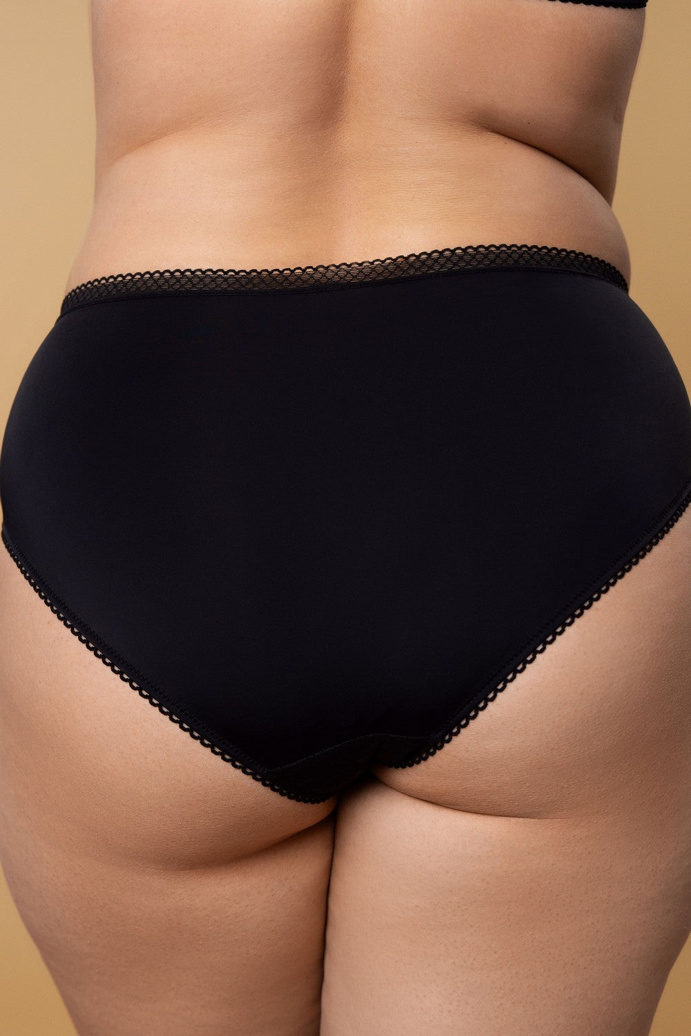 Трусики слип из микросетки SLZ27502101 black