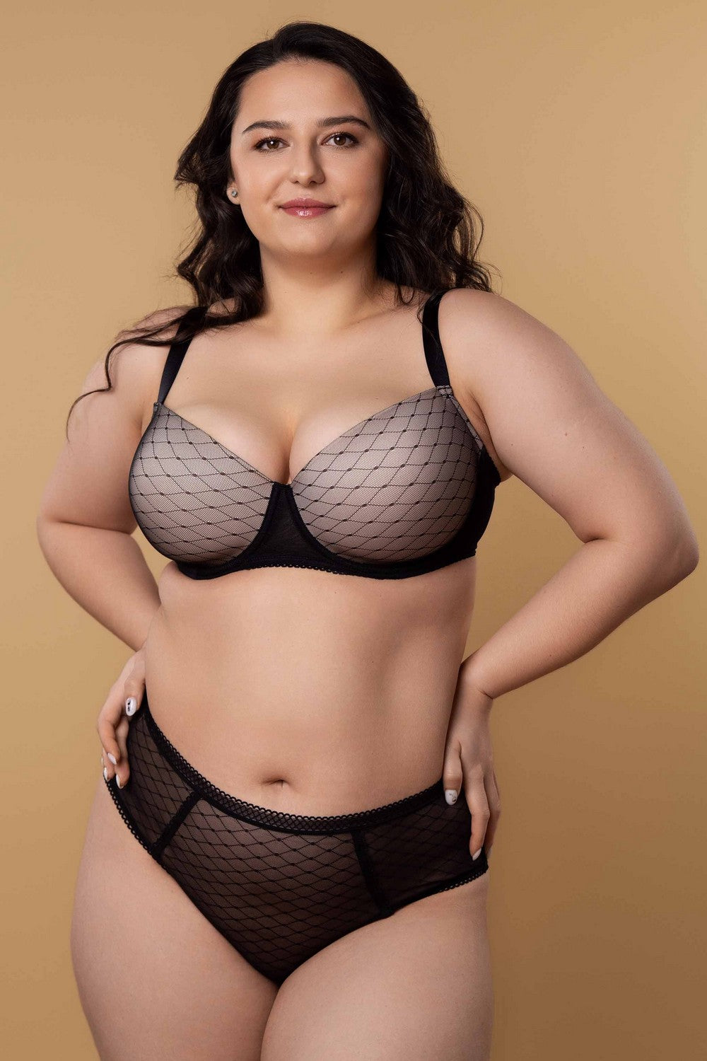 Трусики слип из микросетки SLZ27502101 black