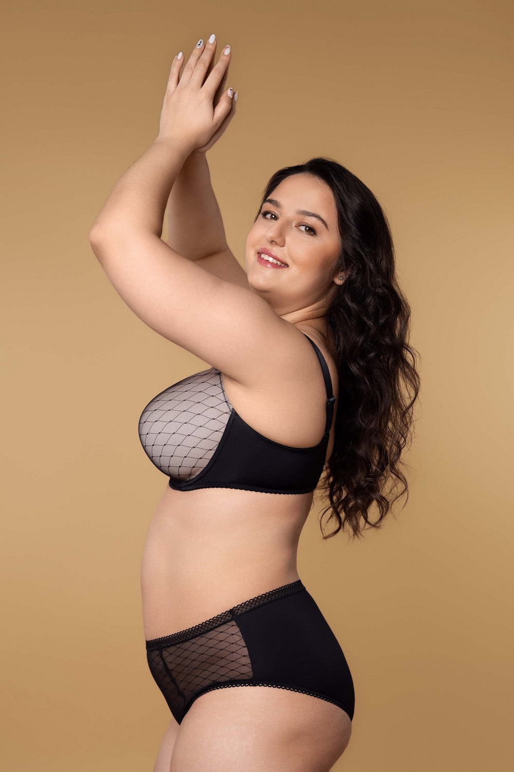 Трусики слип из микросетки SLZ27502101 black