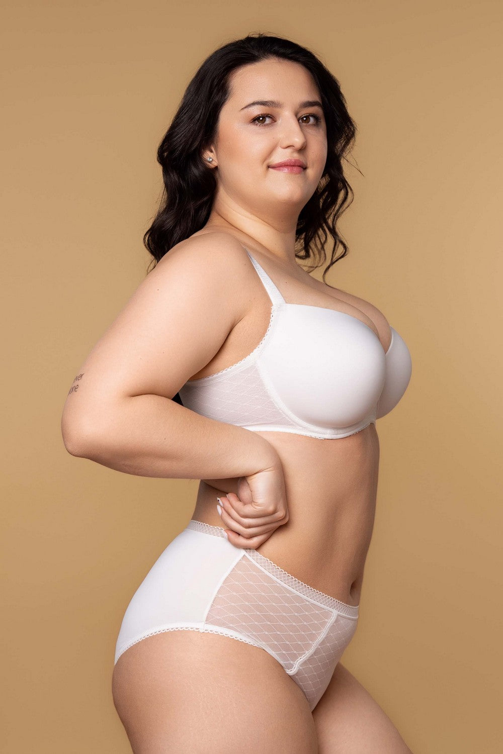 Трусики слип из микросетки SLZ27502101 white