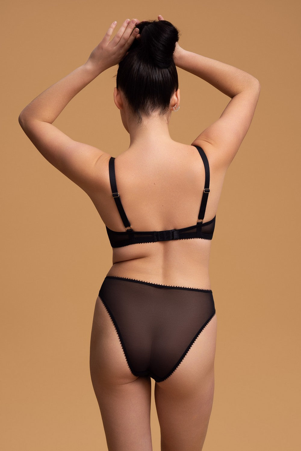 Мягкий бюстгальтер на косточках SLZ29101064 black