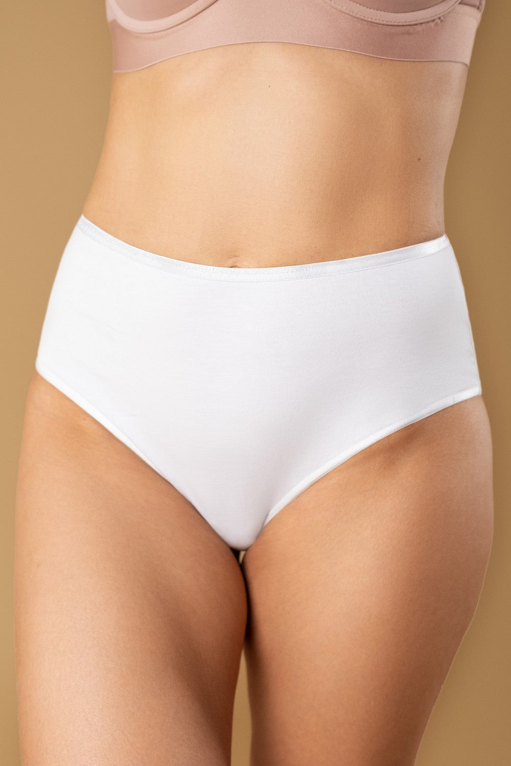 Высокие трусики слип SLZ29302101 (2 шт.) white/black