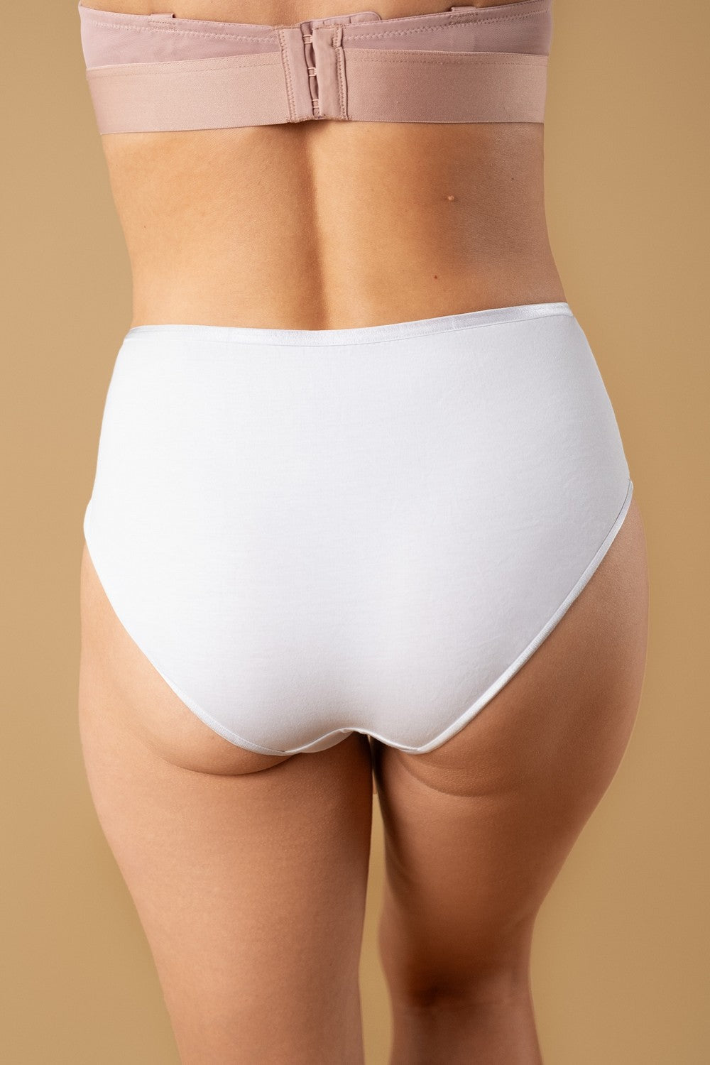 Высокие трусики слип SLZ29302101 (2 шт.) white/black