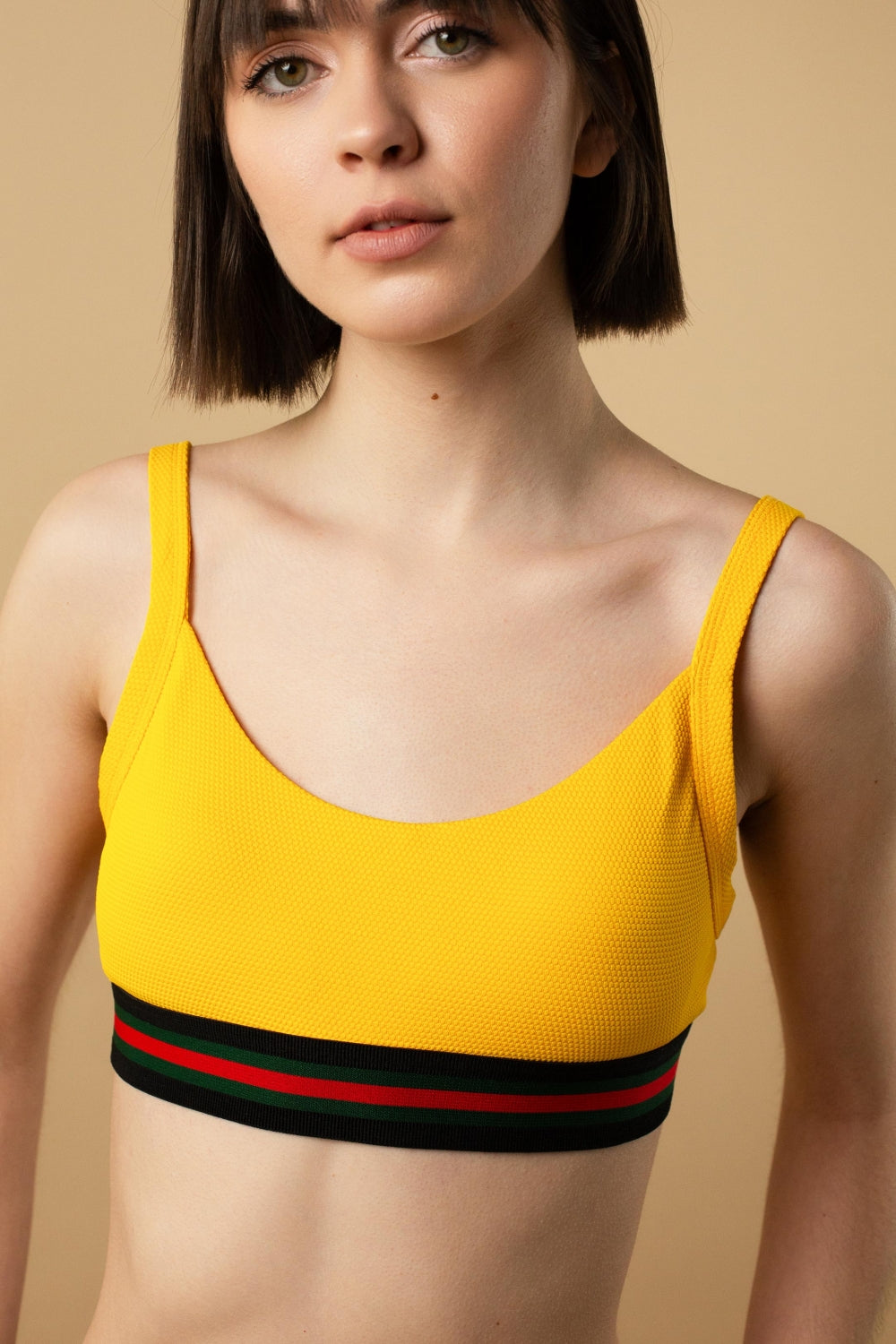 Купальный топ с вкладышами SO246818 yellow