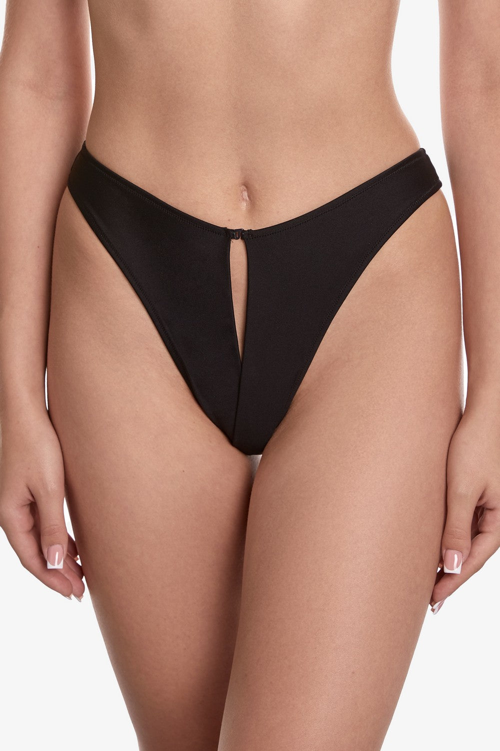 Трусики сліпи з розрізами Карнабі Т17 black