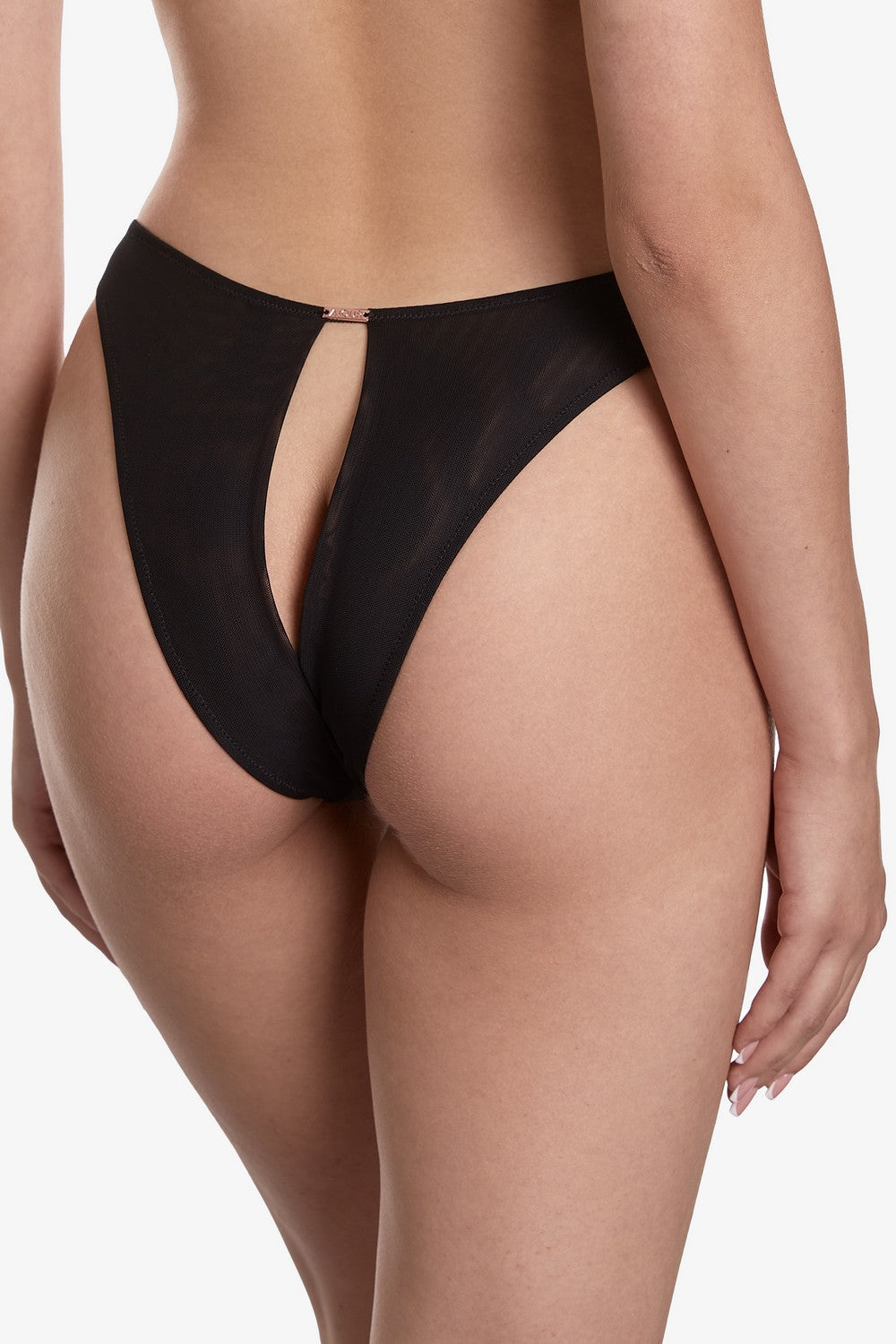 Трусики сліпи з розрізами Карнабі Т17 black