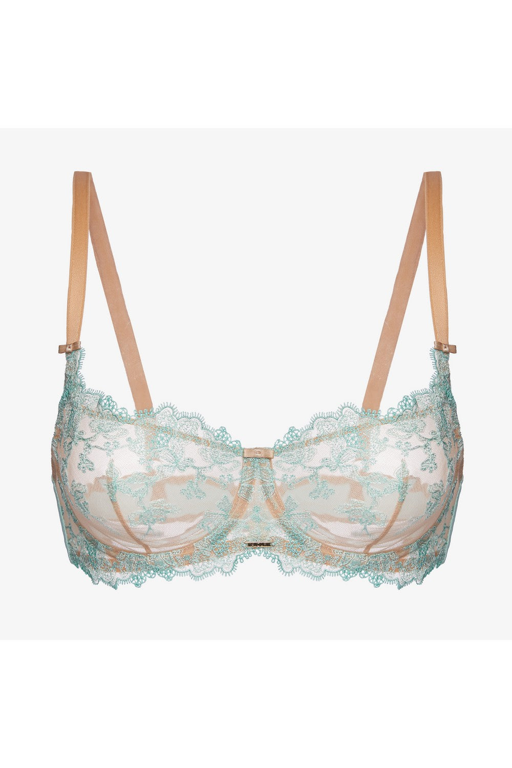 Мягкий бюстгальтер балконет Вайб БМ7 mint