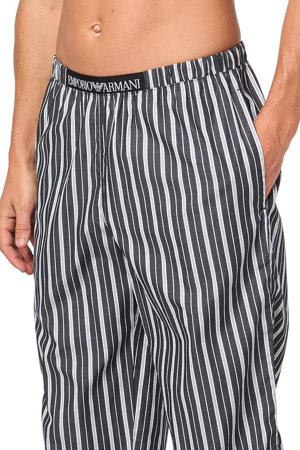 Чоловічі піжамні штани 859128132 white/gray