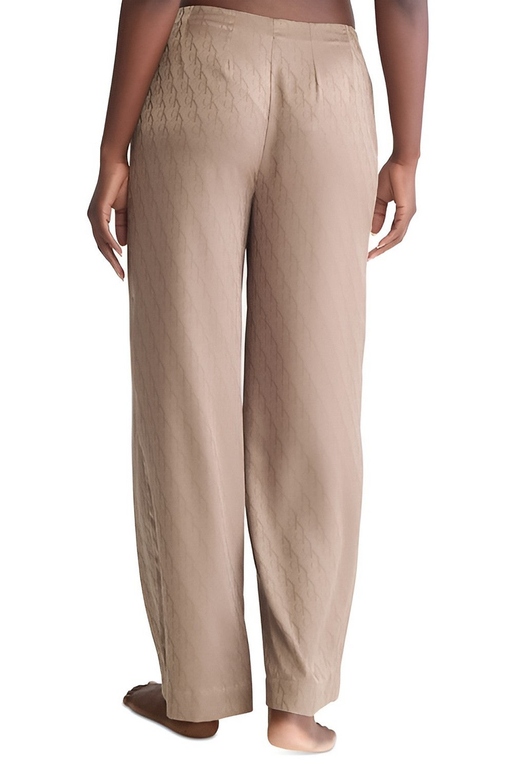 Сатиновые домашние брюки 198715354 beige