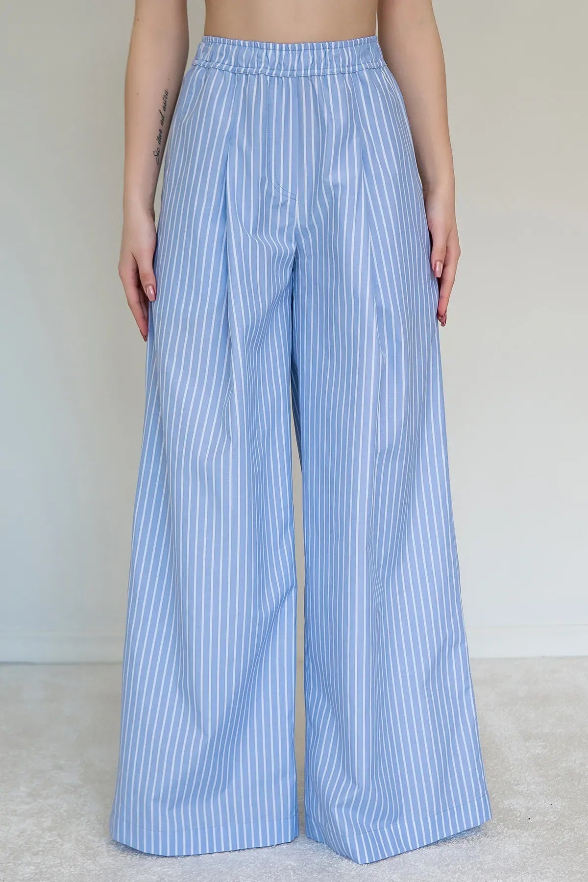 Хлопковые брюки Blue HL0072-04-09