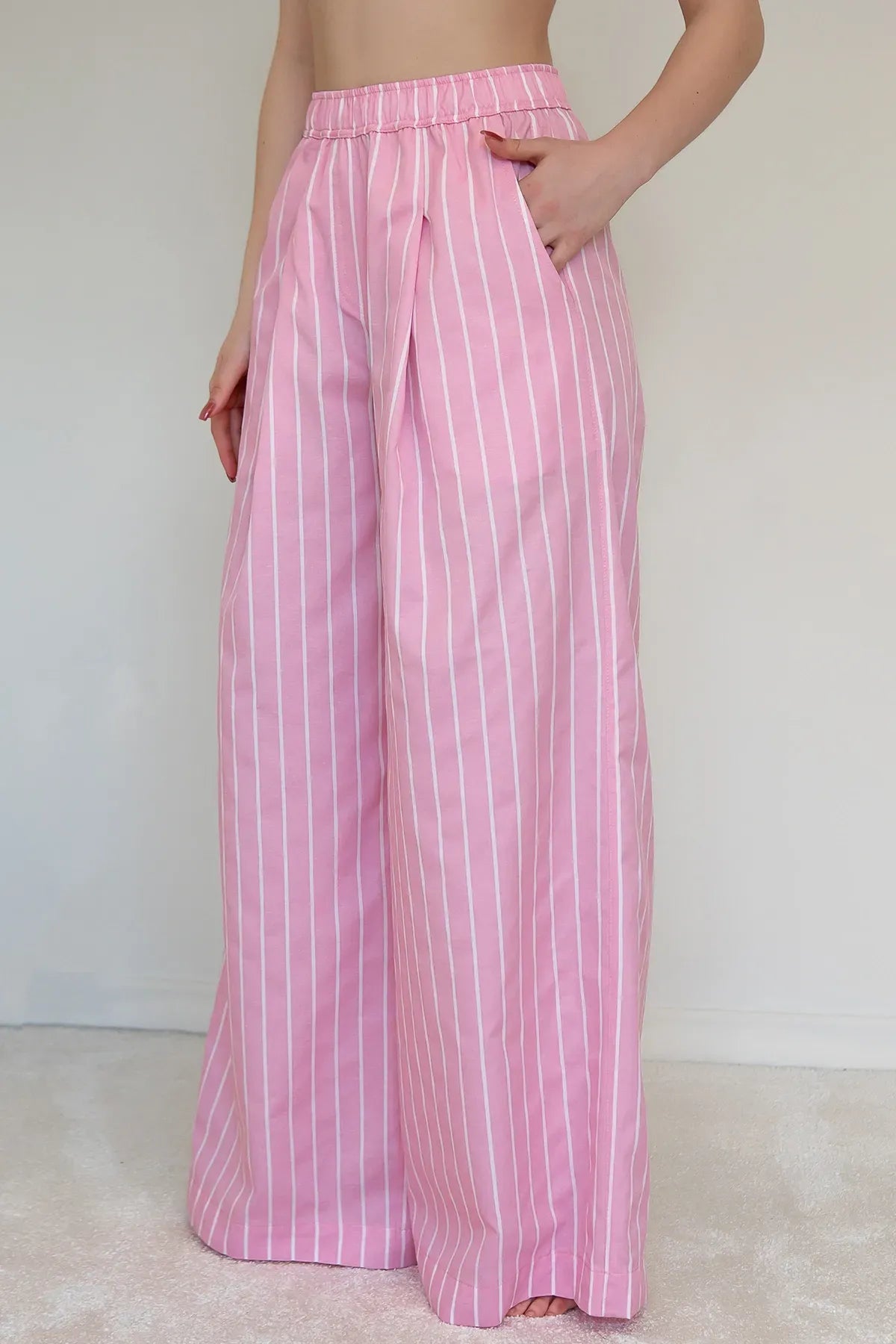 Хлопковые брюки Rose HL0072-11-09