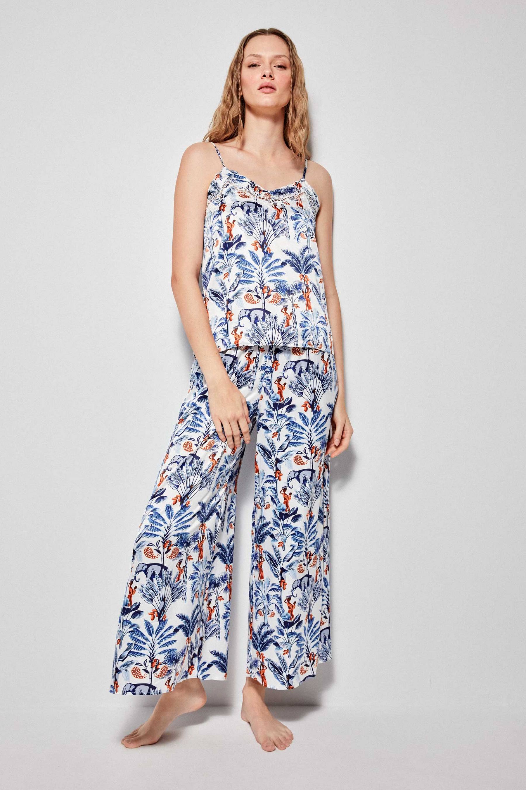 Широкі піжамні штани 2/20143B